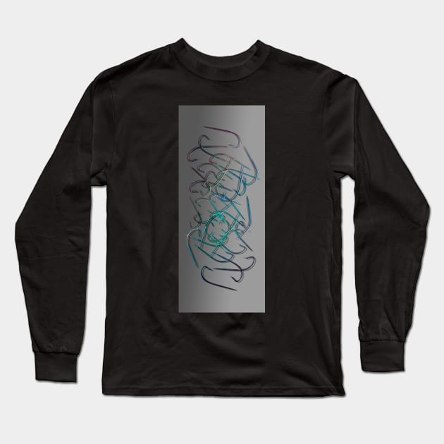 HOOKED Long Sleeve T-Shirt by MikaelJenei